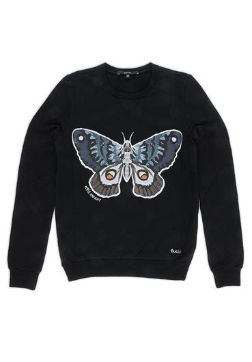 gucci butterfly sweatshirt|vintage gucci sweatshirt for sale.